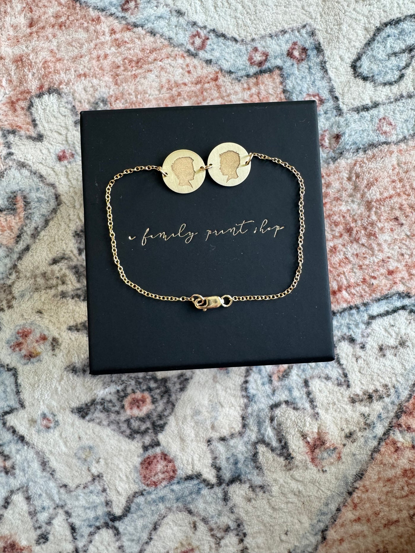Linked Style Charm Bracelet & Necklace