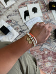 Linked Style Charm Bracelet & Necklace