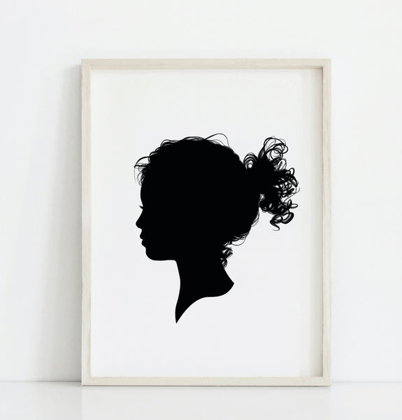 Classic Silhouette Portrait