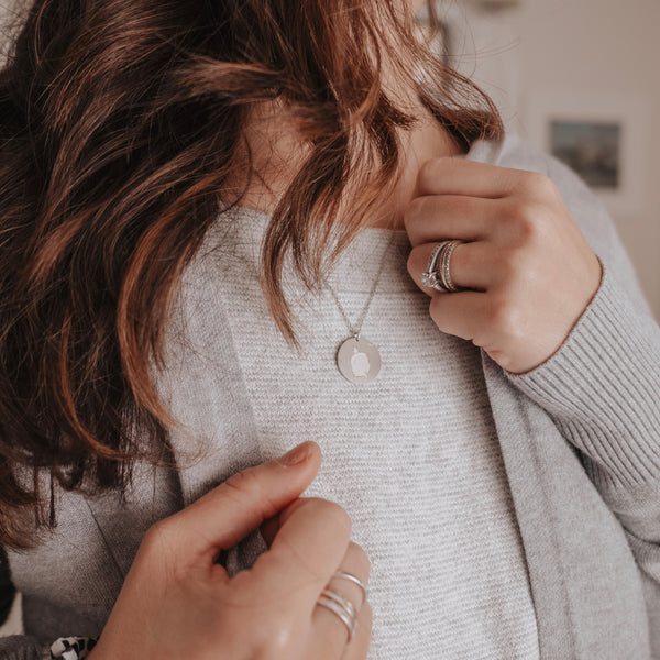 The Sterling Silver *Statement* Coin Necklace