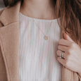 The 14k Elegant Solid Gold *Everyday* Coin Necklace