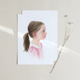 The Pastel Silhouette Portrait