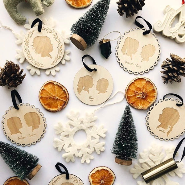 The Family Silhouette Ornament