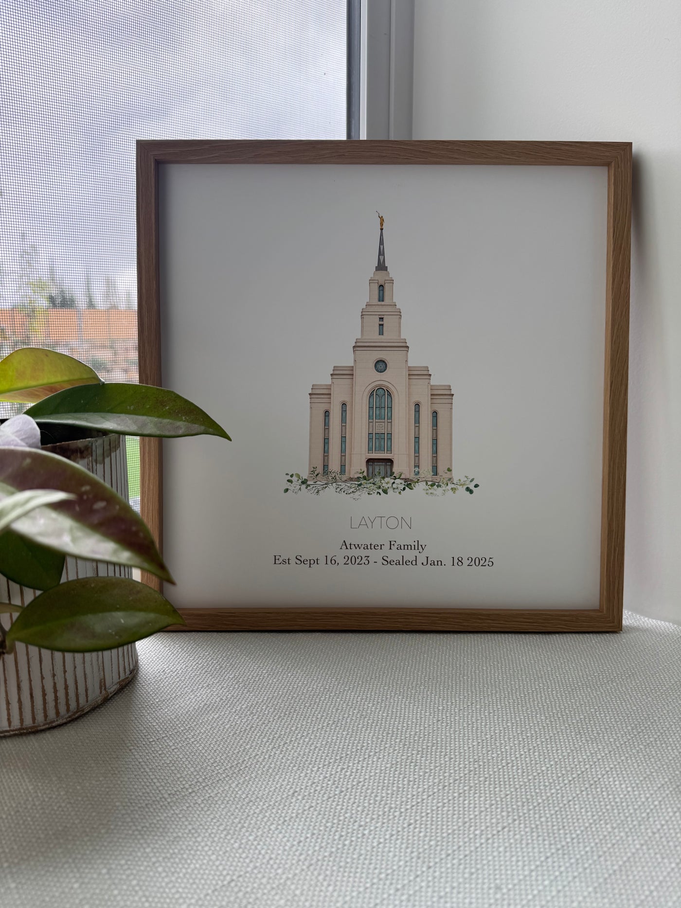 Custom Temple Artwork