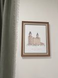 Custom Temple Artwork