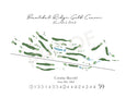 Custom Golf Course Art