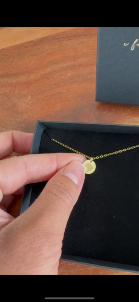 The Custom Engraved Coin & Missionary State or Country Coin 
Necklace