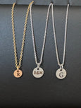 Stainless Steel Initial Necklace