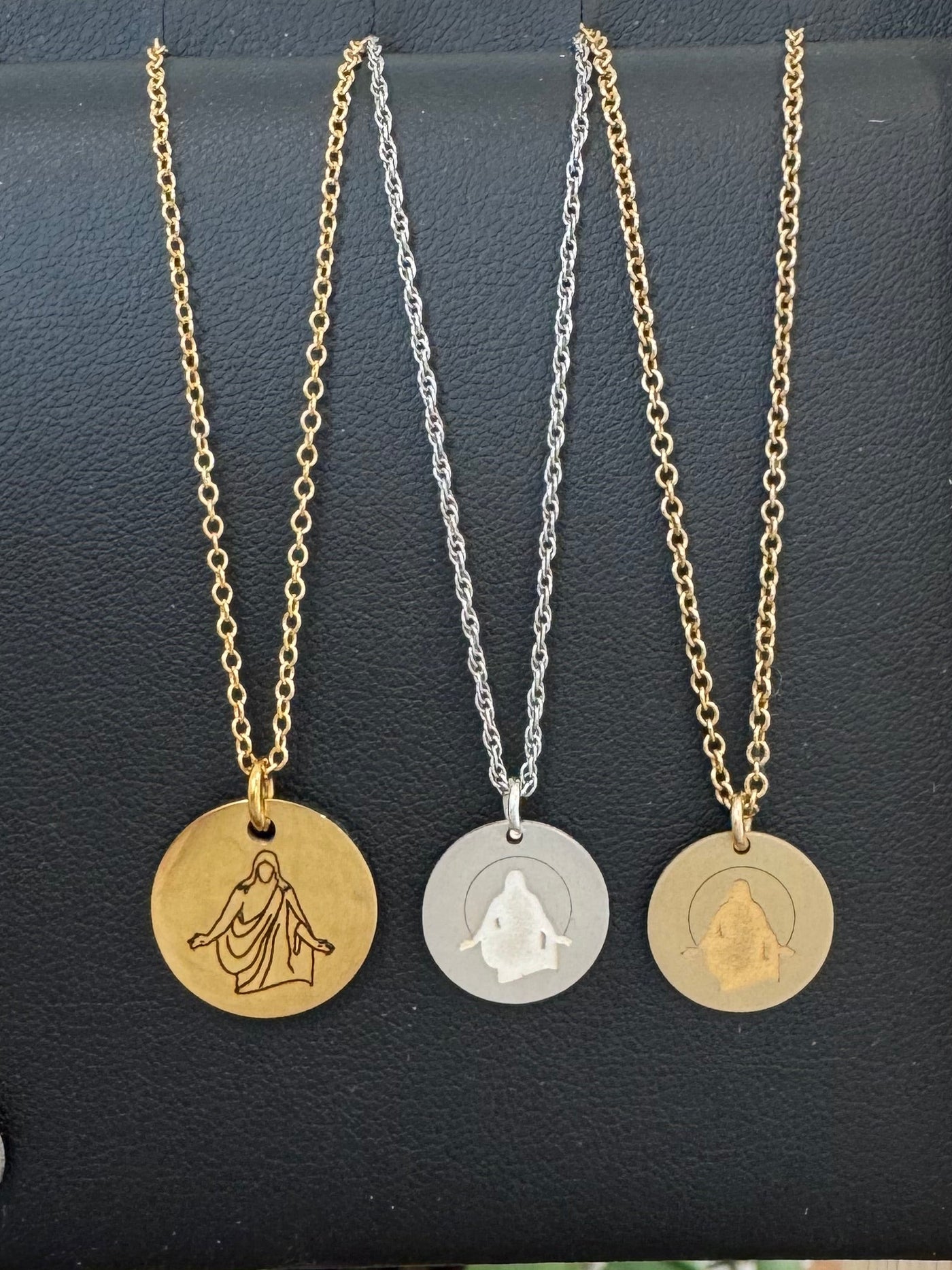 The Resurrected Christ Coin Necklace
