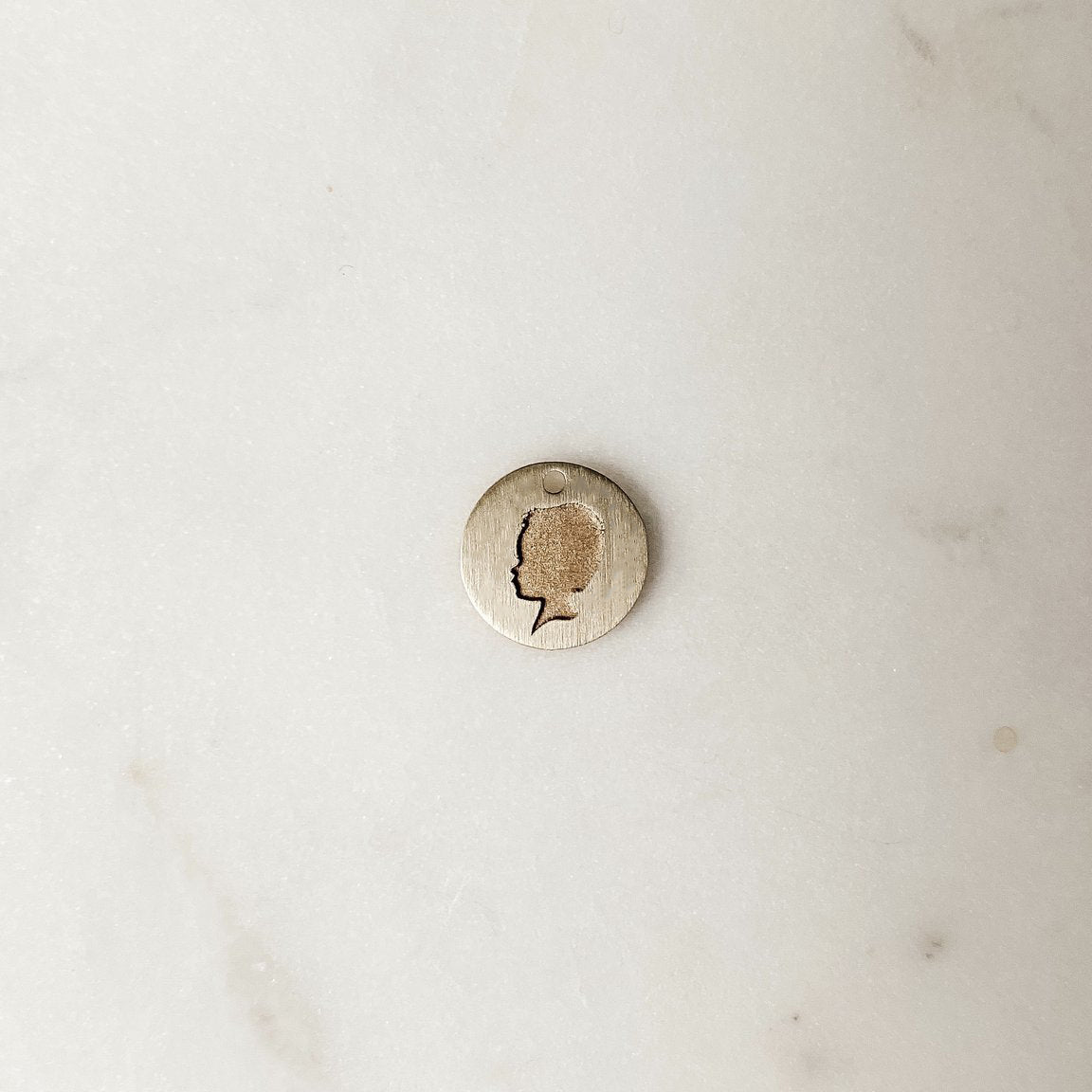 The *Petite* Silhouette Coin Charm