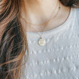The Custom Engraved Coin & Missionary State or Country Coin 
Necklace