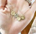 The 14k Solid Gold *Petite* Coin Necklace