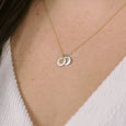 The 14k Solid Gold *Petite* Coin Necklace