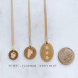 The 14k Solid Gold *Statement* Coin Necklace