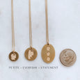 The *Statement* Silhouette Coin Charm